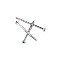 Totaltools No. 10 x 2.5 in. Lobe Flat Head Coated Stainless Steel Deck Screws, 1 lbs TO2513762